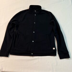 Vuori Men’s Seaside Fleece Jacket Black Size Large